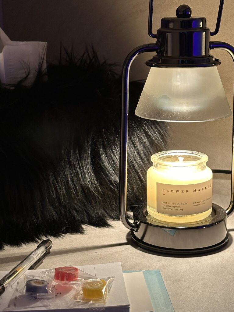 faux-fur tissue box cover