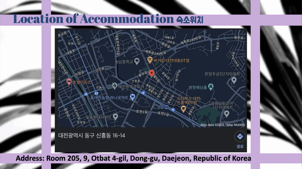 Airbnb manual location pages with detailed walking directions and annotated maps for guest navigation
